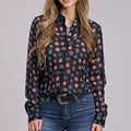 Black Concho Shirt | Roper