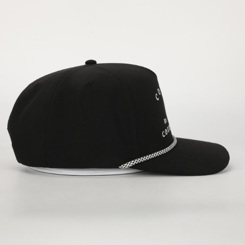 Horse Roped Hat Black