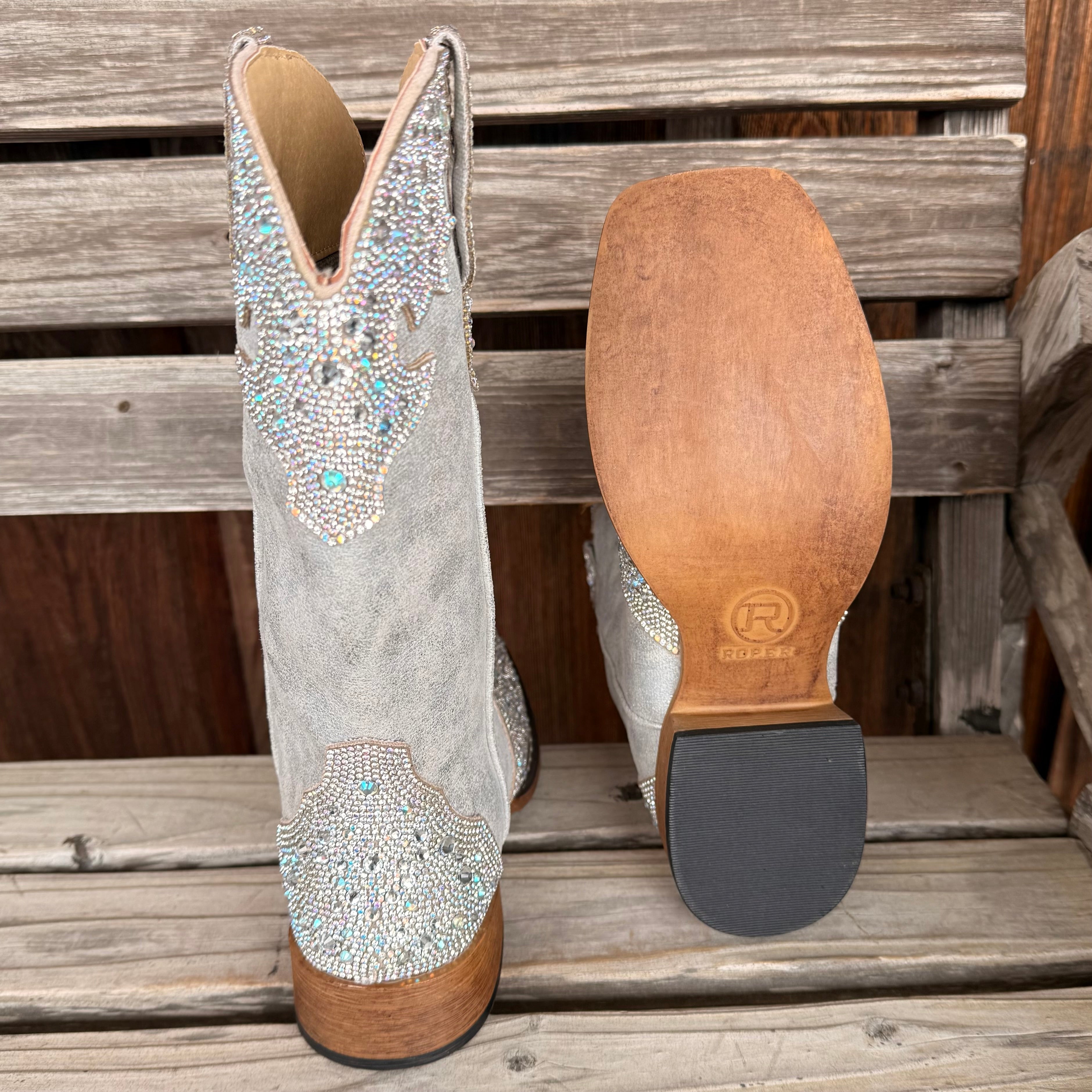Silver Rhinestone | Roper Womens