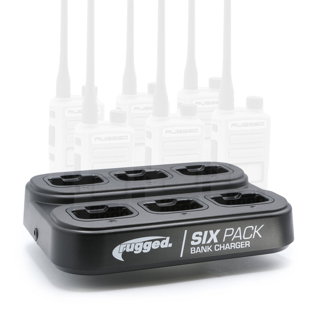 6-Pack Bank Charger for Handheld Radios - GMR2