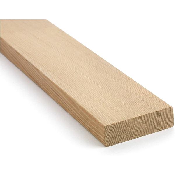 VENTRAL Lumber 1 in. x 4 in. (3/4" x 3-1/2") Construction Premium Whitewood Board Stud Wood