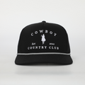 Horse Roped Hat Black