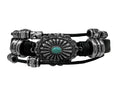 Leather Charm Bracelet