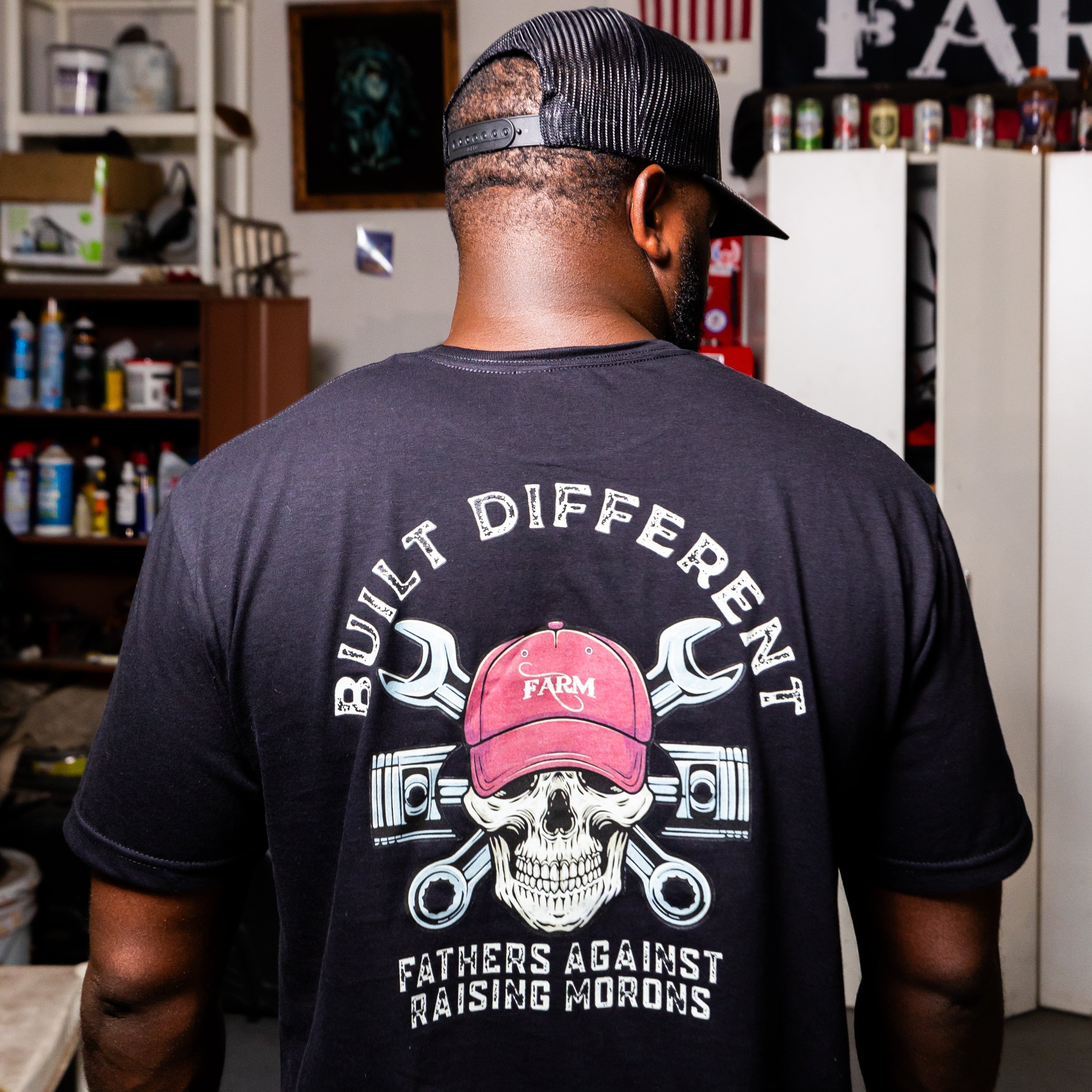 Built Different Tee - Black