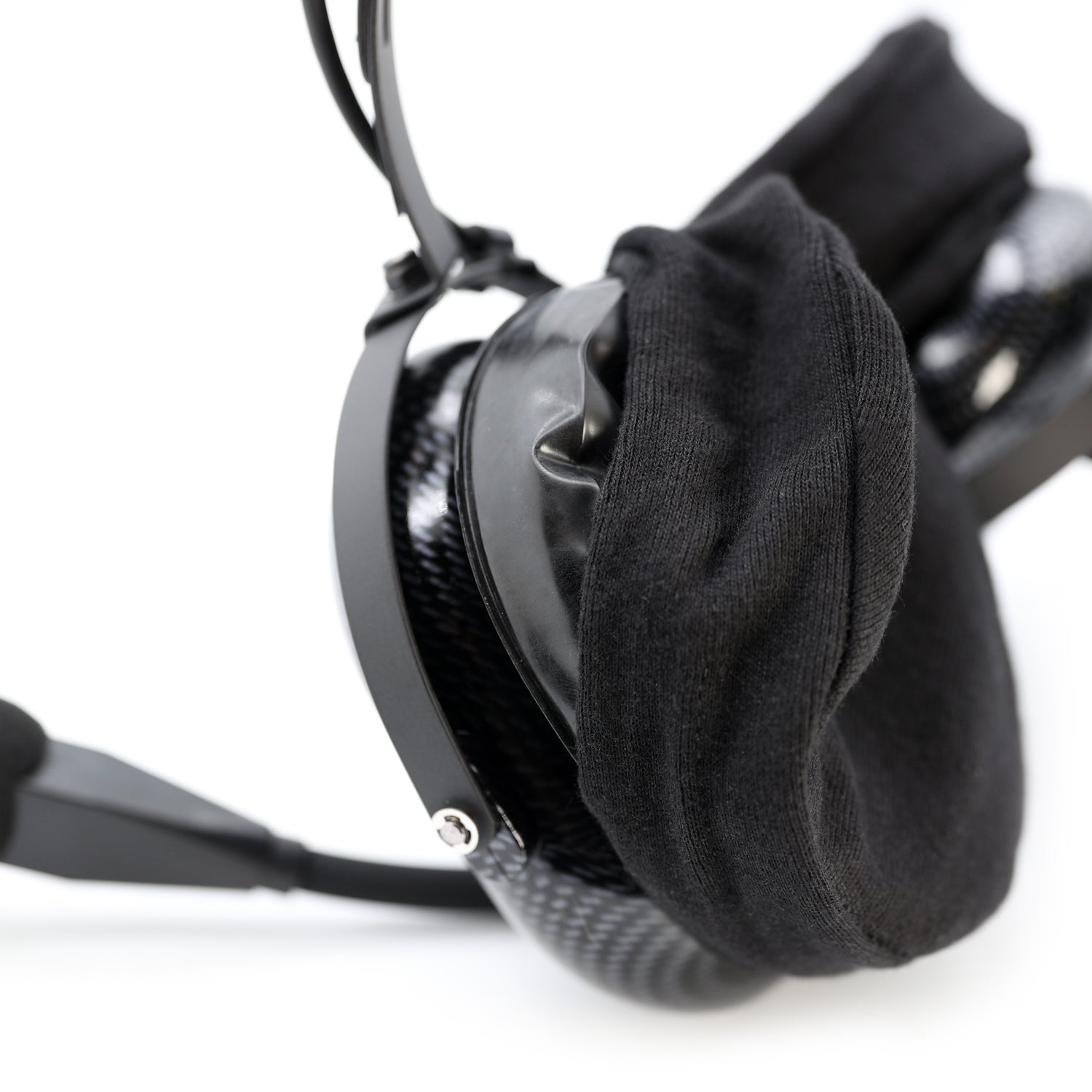 FHS Over-The-Head Fire Safety Industrial Headset - With PTT Button / For Rugged / Firecom