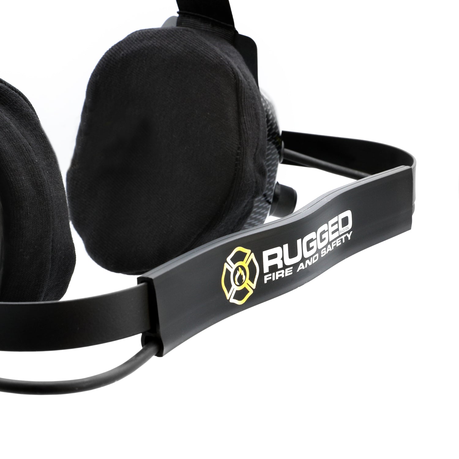 FHS Behind-The-Head Fire Safety Industrial Headset - No Buttons / For Rugged / Firecom