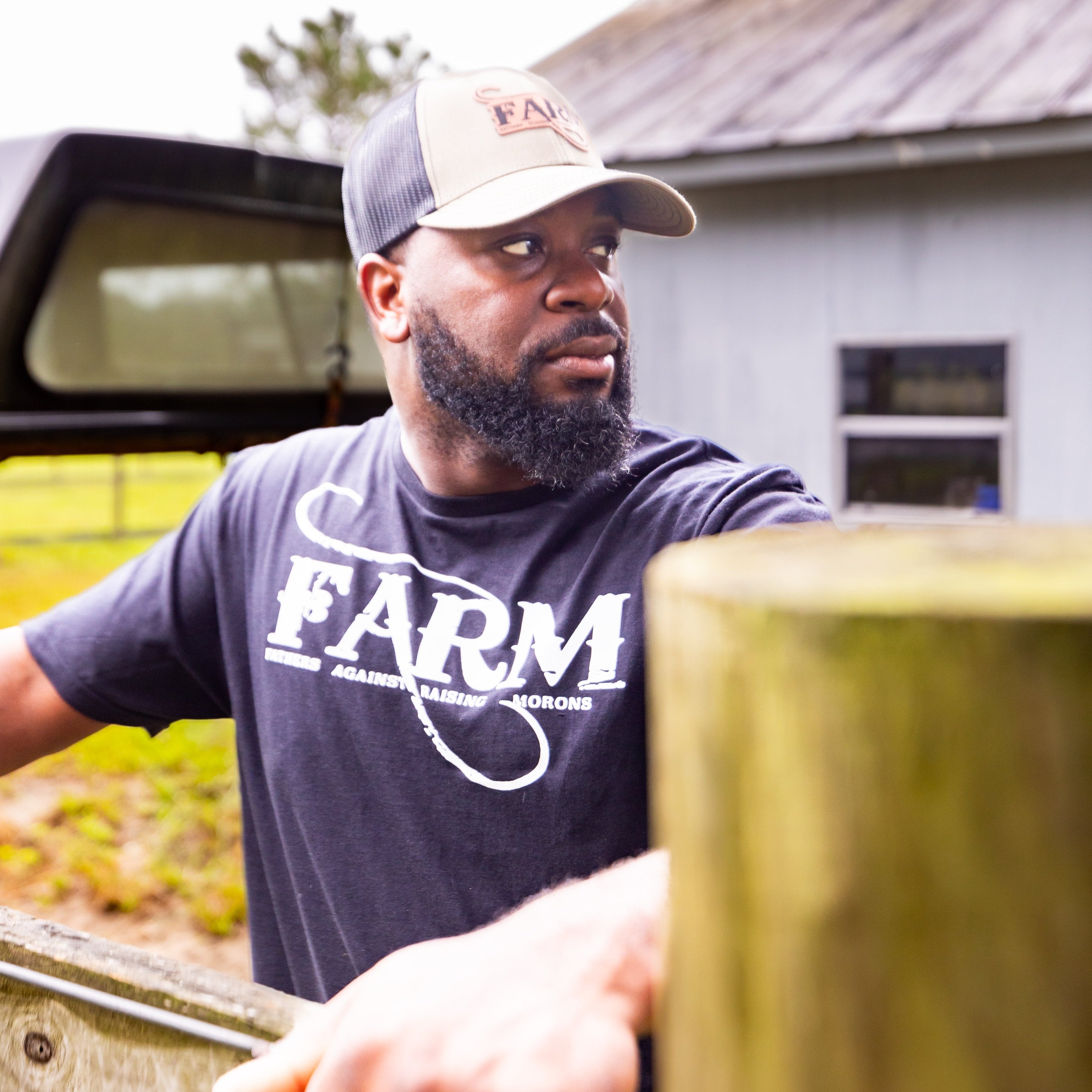 FARM Logo Tee - Black