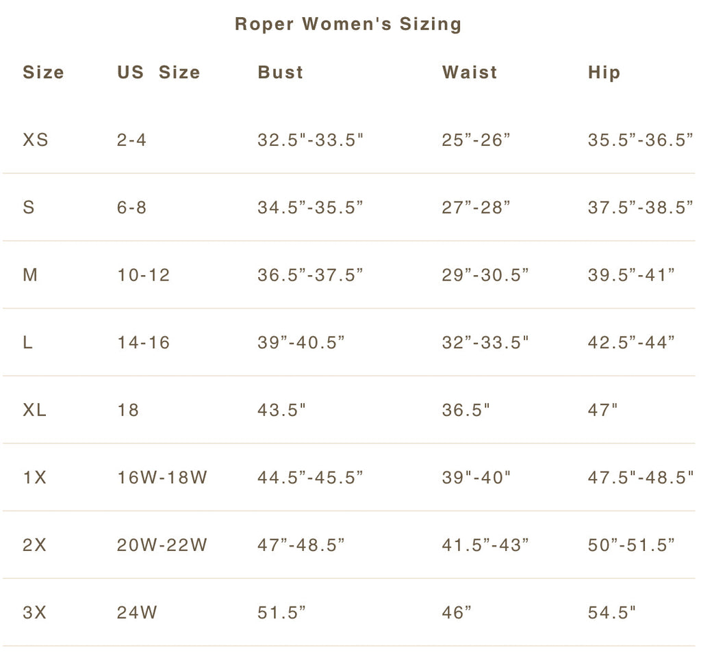 Black Tear Drop | Roper Womens