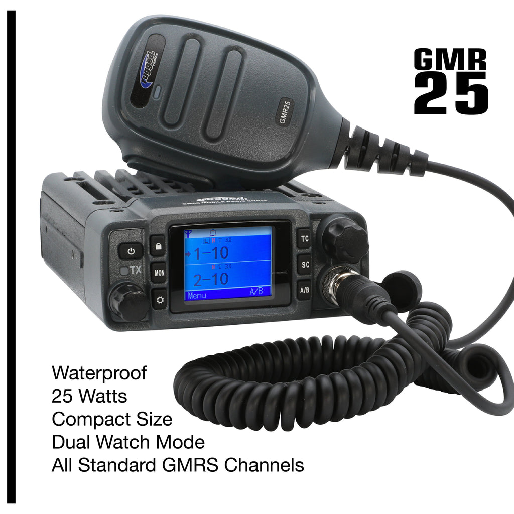 Mercedes Sprinter Van Two-Way GMRS Mobile Radio Kit - G1 Waterproof