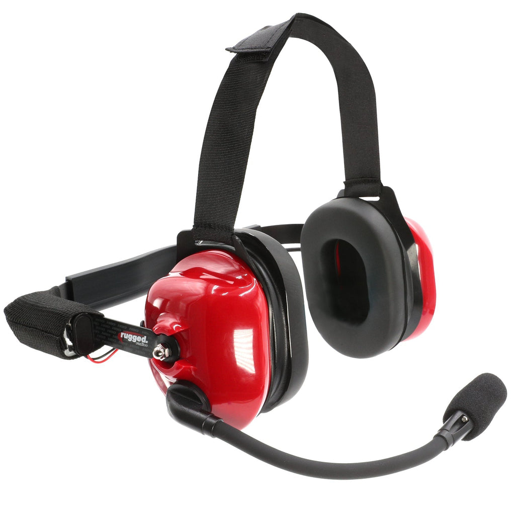 BUNDLE - H80 Track Talk Linkable Intercom Headset with NITRO BEE XTREME UHF Race Receiver and Carry Bag