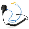 Waterproof Hand Speaker Mic and Mono Earbuds BUNDLE