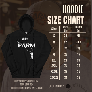 FARM Flag Hoodie - Military Green