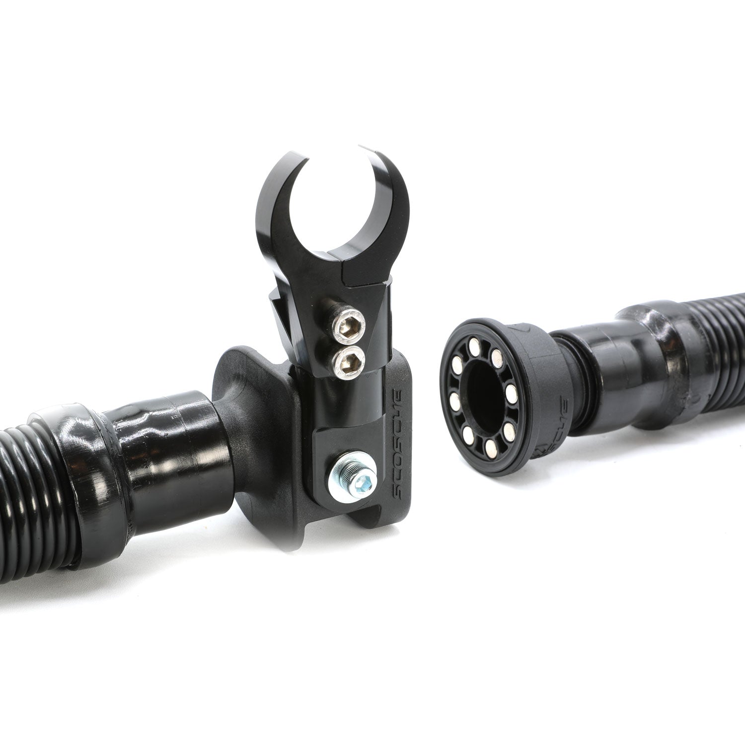 MAC-XC Magnetic Quick-Release for Helmet Air Pumper - with 2.5  Bar Mount