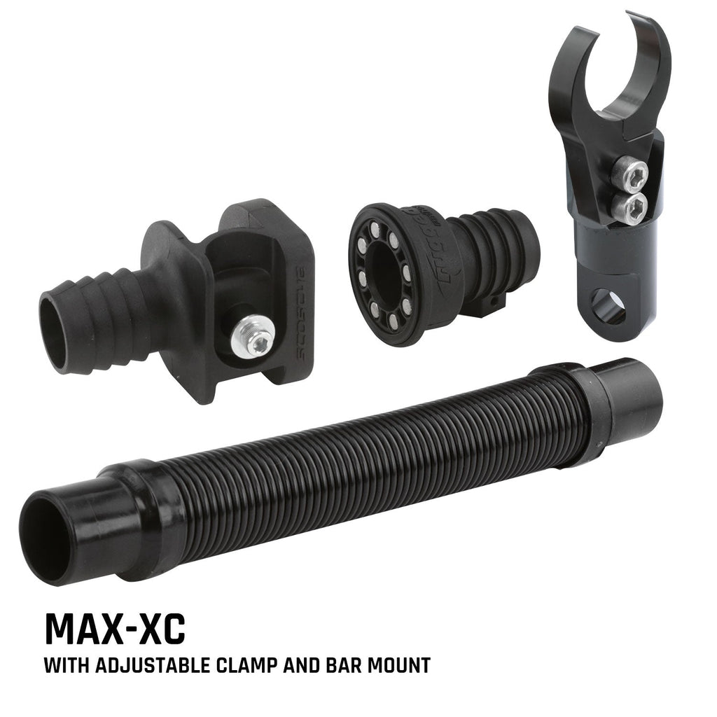MAC-XC Magnetic Quick-Release for Helmet Air Pumper - with 2.5  Bar Mount