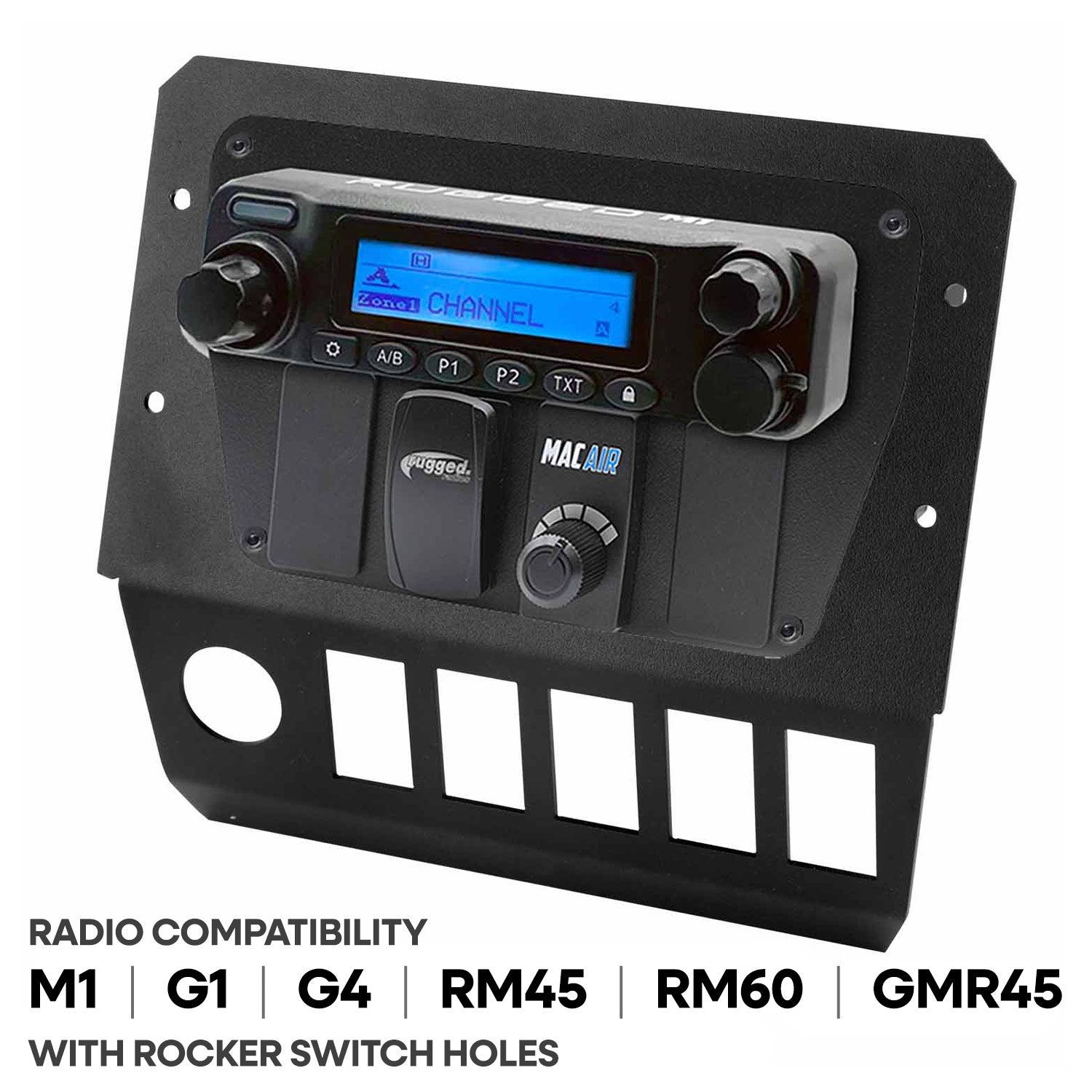 Polaris General Multi Mount Kit for Radio and Intercom - Icom F5021