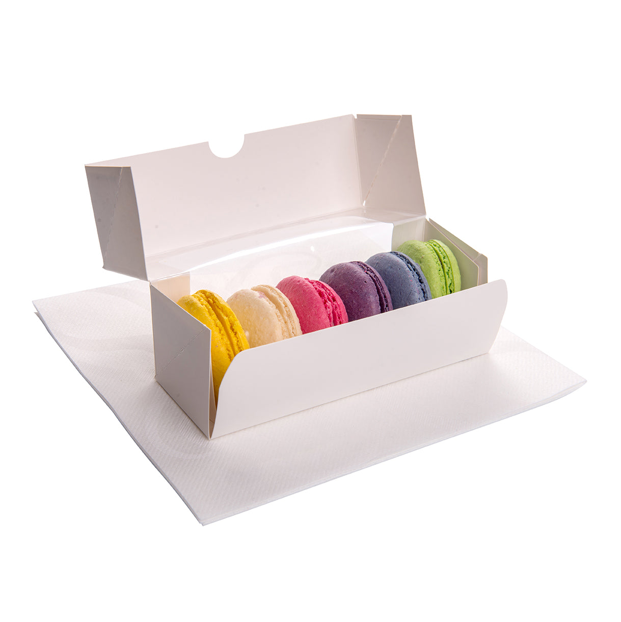 Luxenap Square Pure White Paper Napkin - Air Laid - 15 3/4" x 15 3/4" - 25 count box