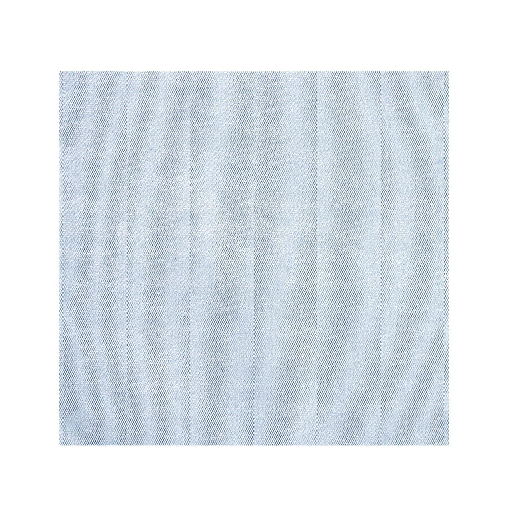 Luxenap Square Blue Denim Paper Napkin - Air Laid - 15 3/4" x 15 3/4" - 25 count box