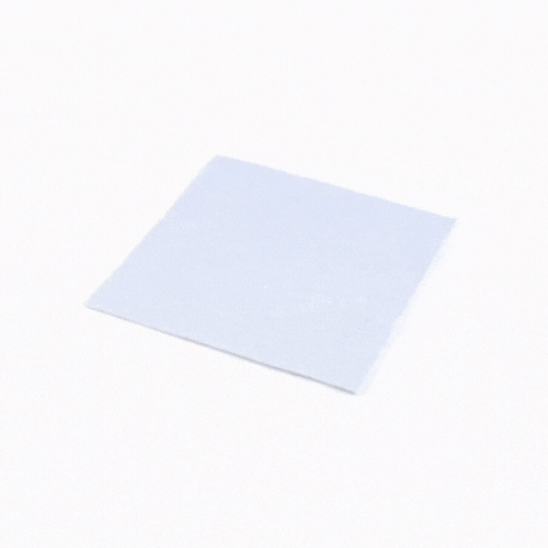 Luxenap Square Blue Denim Paper Napkin - Air Laid - 15 3/4" x 15 3/4" - 25 count box