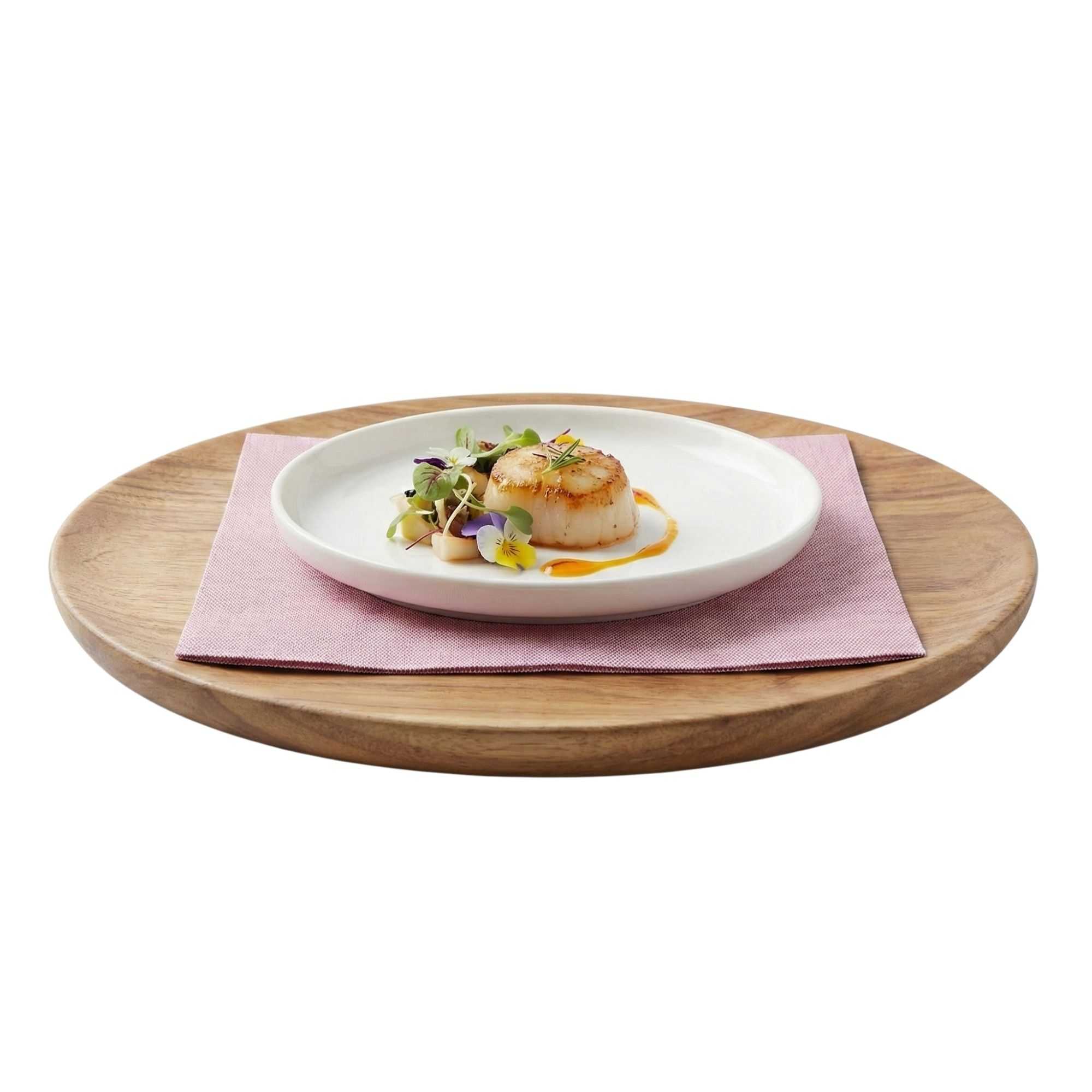 Luxenap Square Bordeaux Denim Paper Napkin - Air Laid - 15 3/4" x 15 3/4" - 600 count box