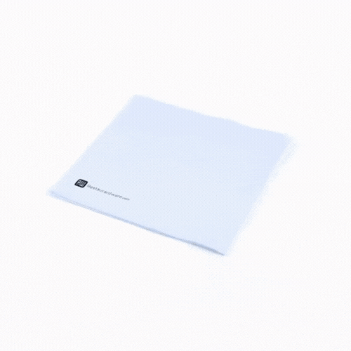Luxenap Square Celeste Denim Paper Napkin - Air Laid - 15 3/4" x 15 3/4" - 600 count box