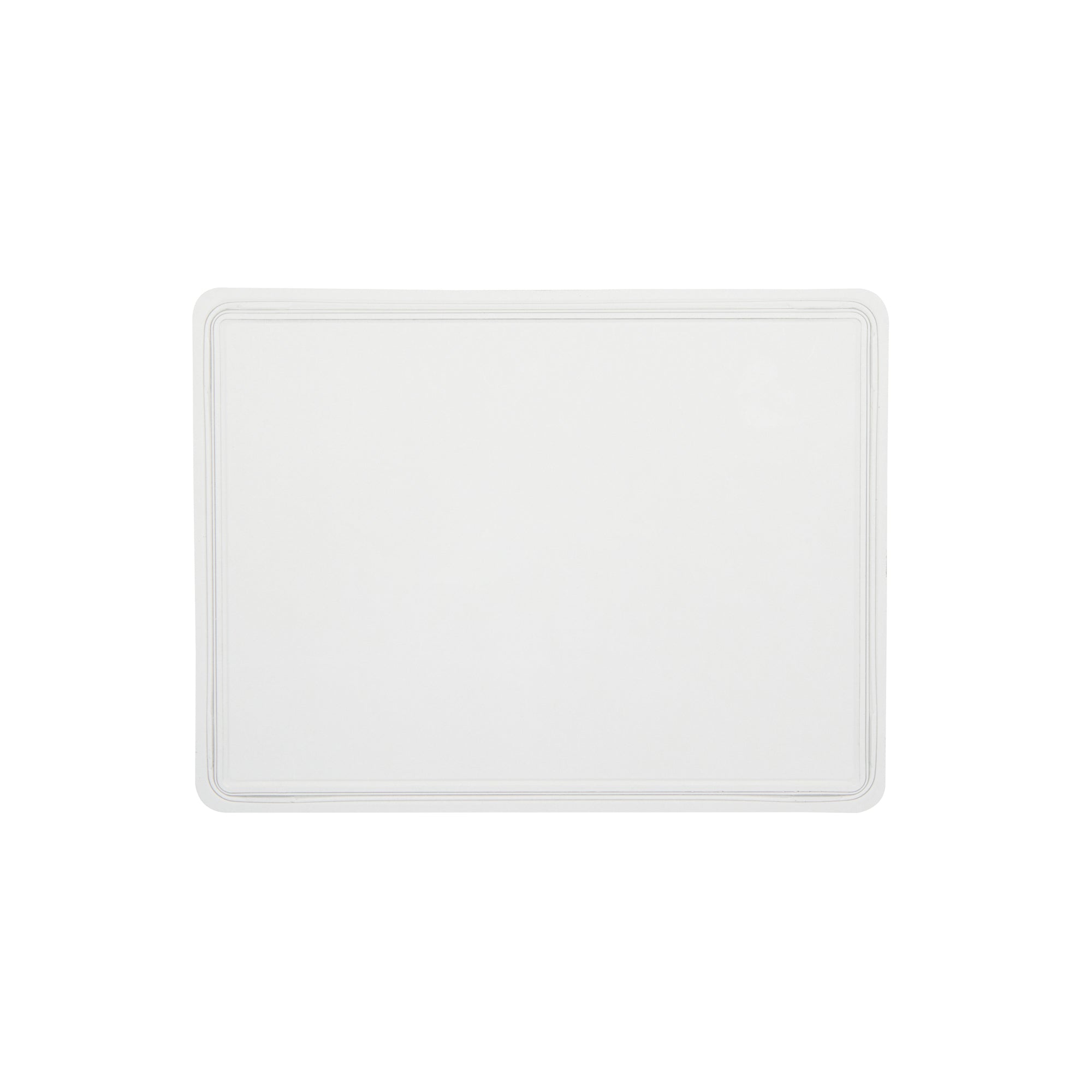 Cafe Vision Rectangle Clear Plastic Lid - Fits Medium Click Lock Container - 50 count box