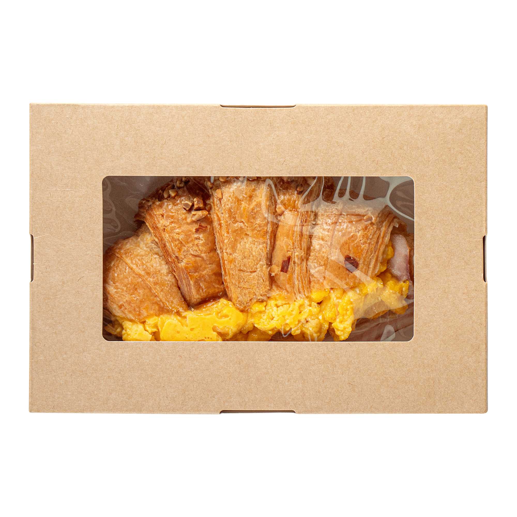Cafe Vision 28 oz Rectangle Kraft Paper Small Take Out Container - 7 1/2" x 5" x 1 1/2" - 200 count box