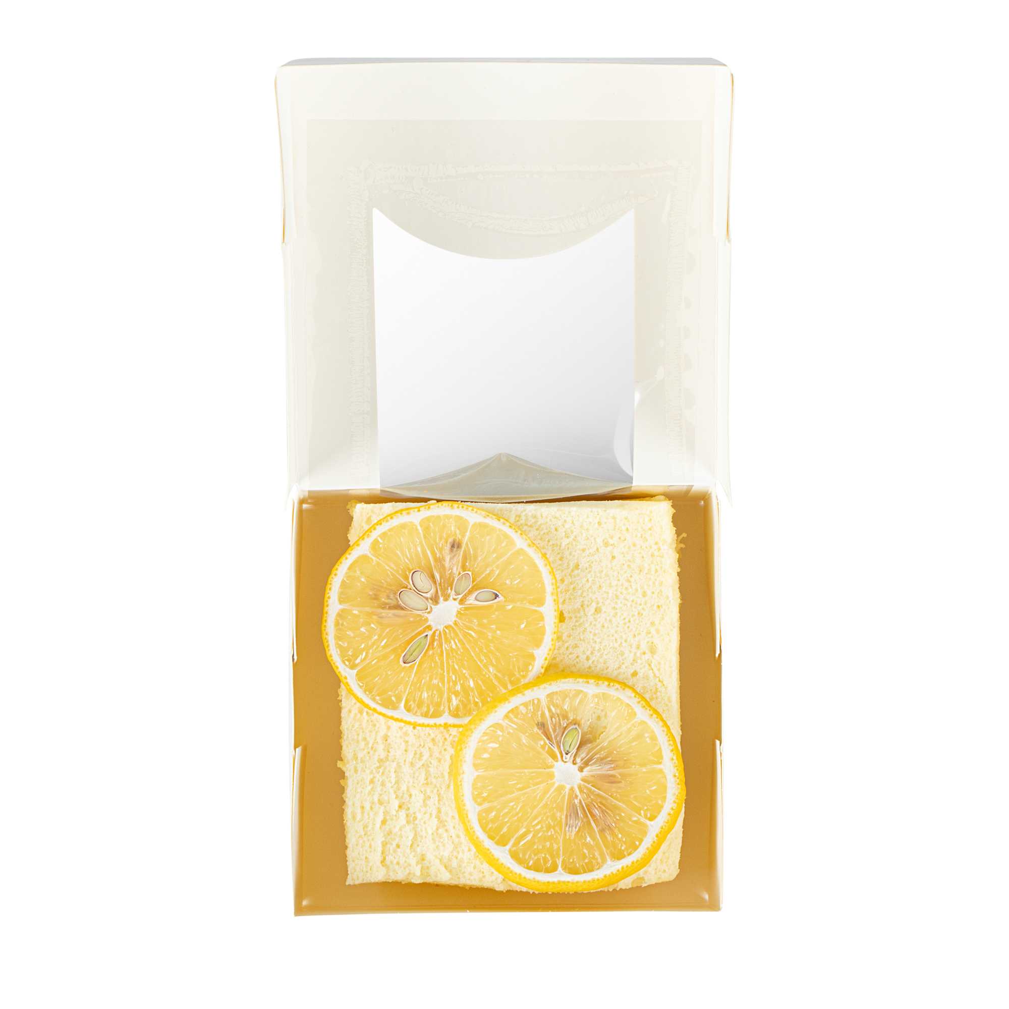 Cafe Vision 11 oz Square White Paper Small Take Out Container - 4" x 4" x 1 1/2" - 200 count box