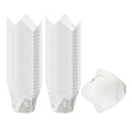 Panificio 1 oz Tulip Newsprint Paper Regular Baking Cup - 3" x 3" x 3 1/2" - 200 count box
