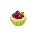 Panificio 0.4 oz Eco Green Floral Paper Mini Baking Cup - Flared - 2" x 2" x 1/2" - 200 count box