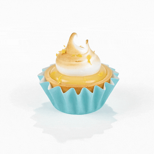 Panificio 0.4 oz Turquoise Floral Paper Mini Baking Cup - Flared - 2" x 2" x 1/2" - 200 count box
