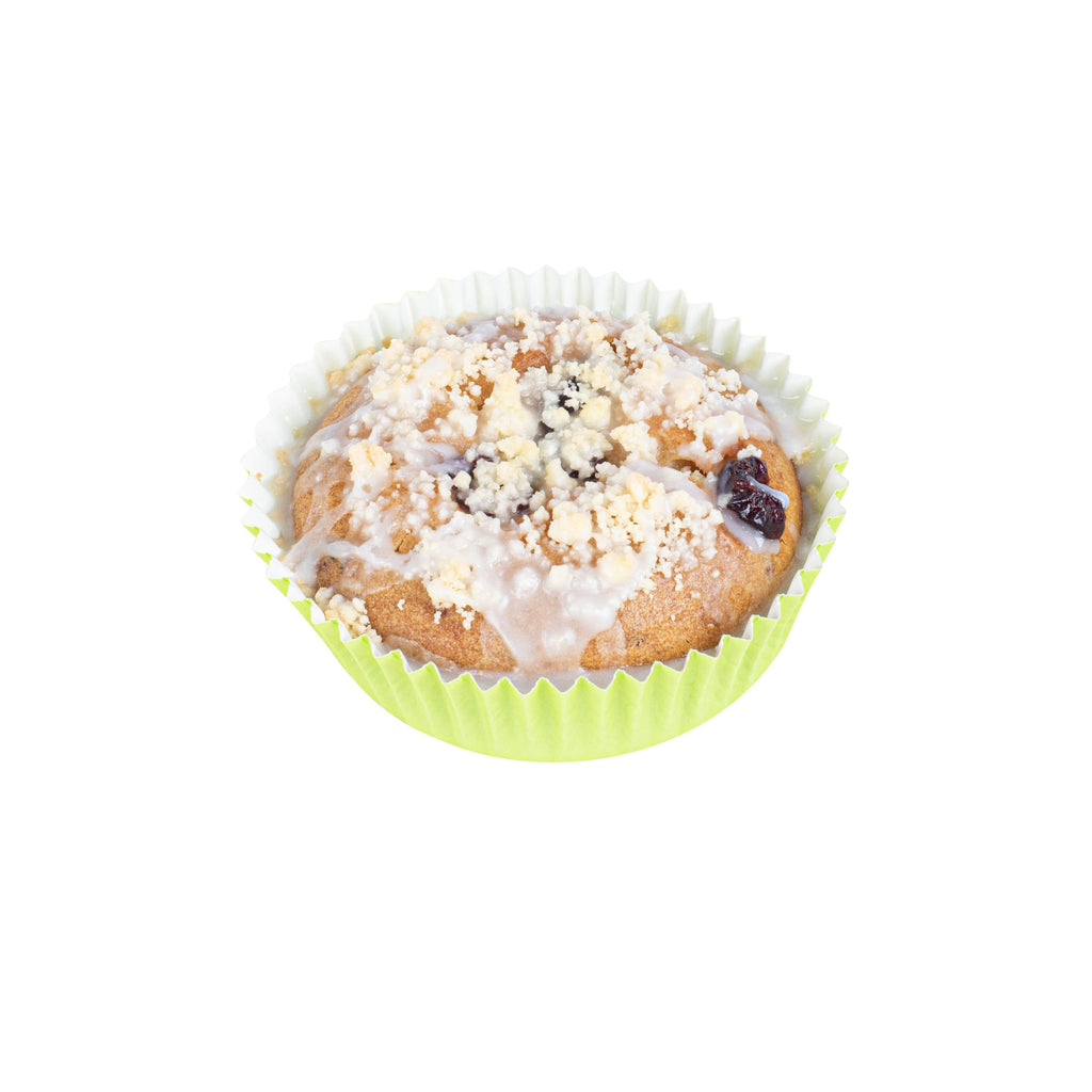 Panificio 4 oz Round Eco Green Paper Baking Cup - Ridged - 3 1/2" x 3 1/2" x 1" - 200 count box
