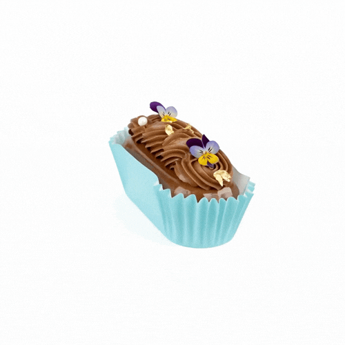 Panificio 1 oz Elliptical Turquoise Paper Regular Baking Cup - Ridged - 3 1/2" x 1 1/2" x 3/4" - 200 count box