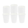 Restpresso 12 oz White Paper Coffee Cup - Ripple Wall - 3 1/2" x 3 1/2" x 4 1/4" - 500 count box