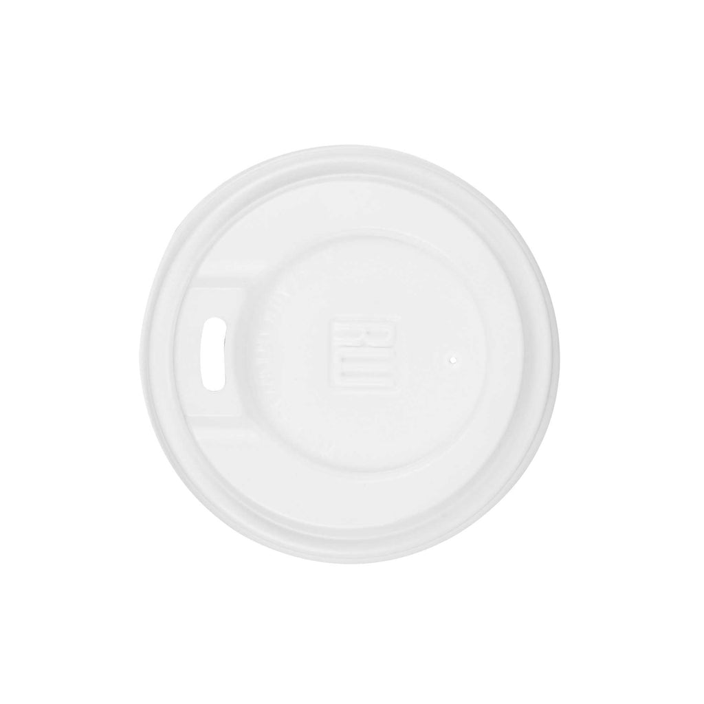 Restpresso White Plastic Coffee Cup Lid - Fits 4 oz - 500 count box