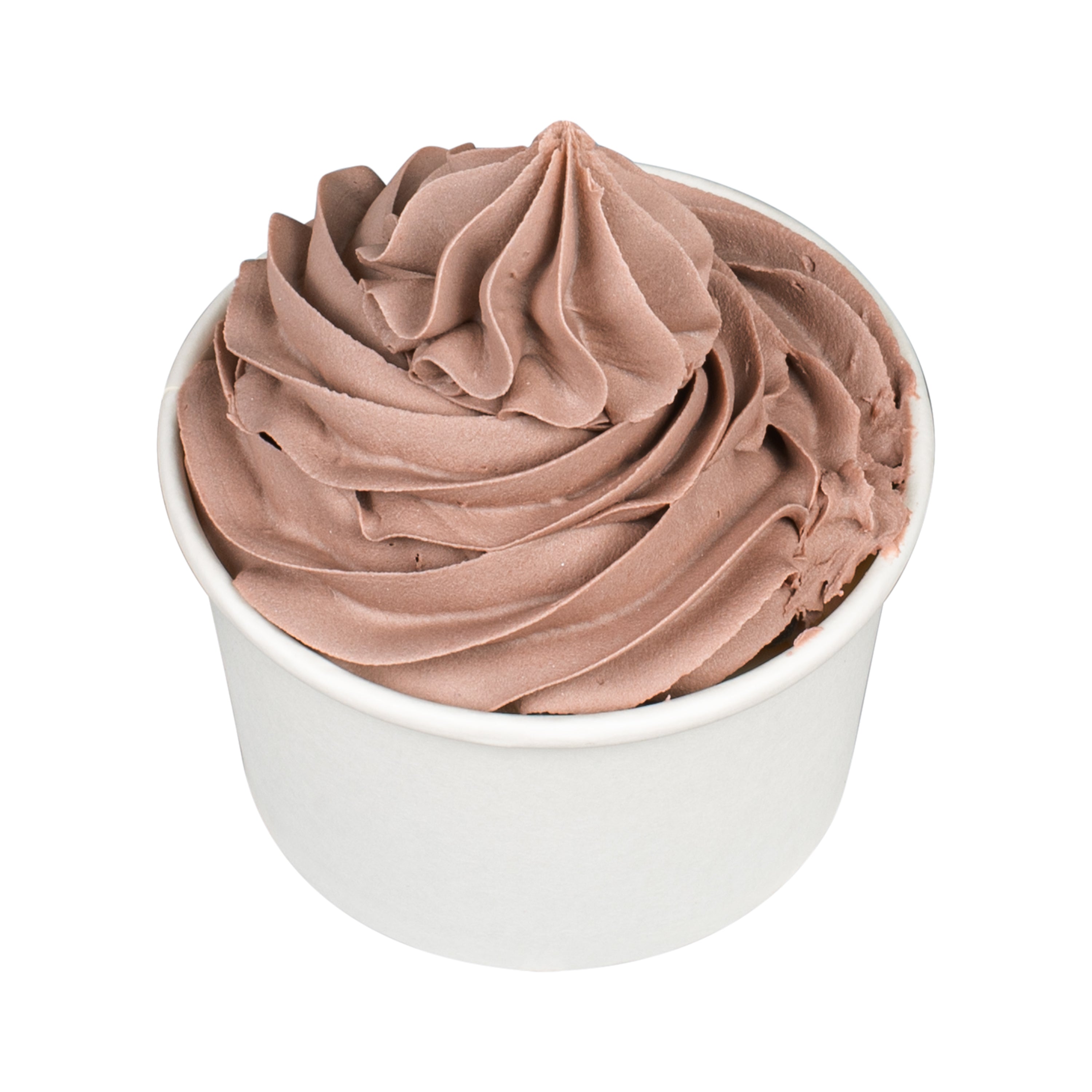 Coppetta 3 oz Round White Paper To Go Cup - 3" x 3" x 1 3/4" - 200 count box
