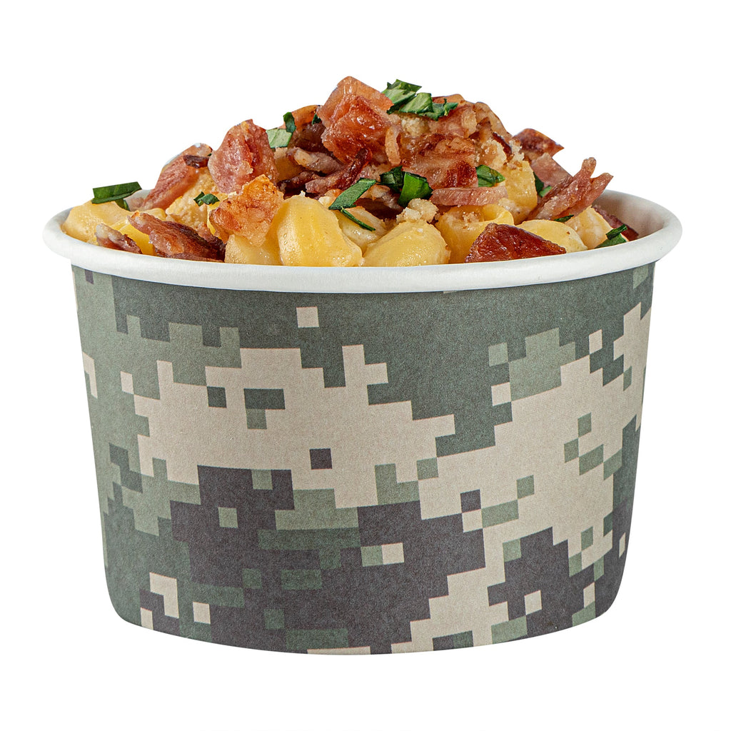 Coppetta 5 oz Round Camouflage Paper To Go Cup - 3" x 3" x 2 1/2" - 200 count box