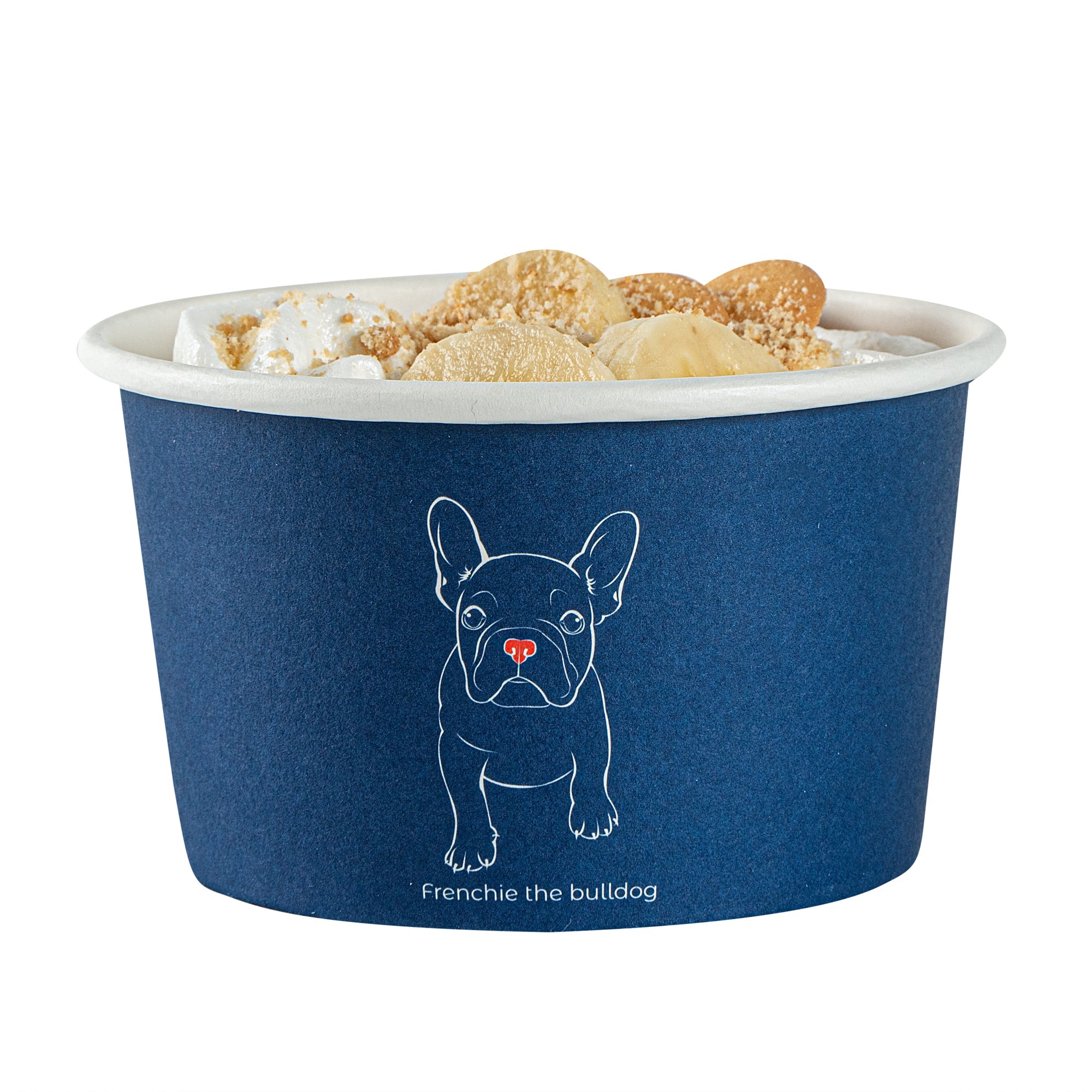 Coppetta 12 oz Round Frenchie Paper To Go Cup - 4" x 4" x 2 1/4" - 200 count box