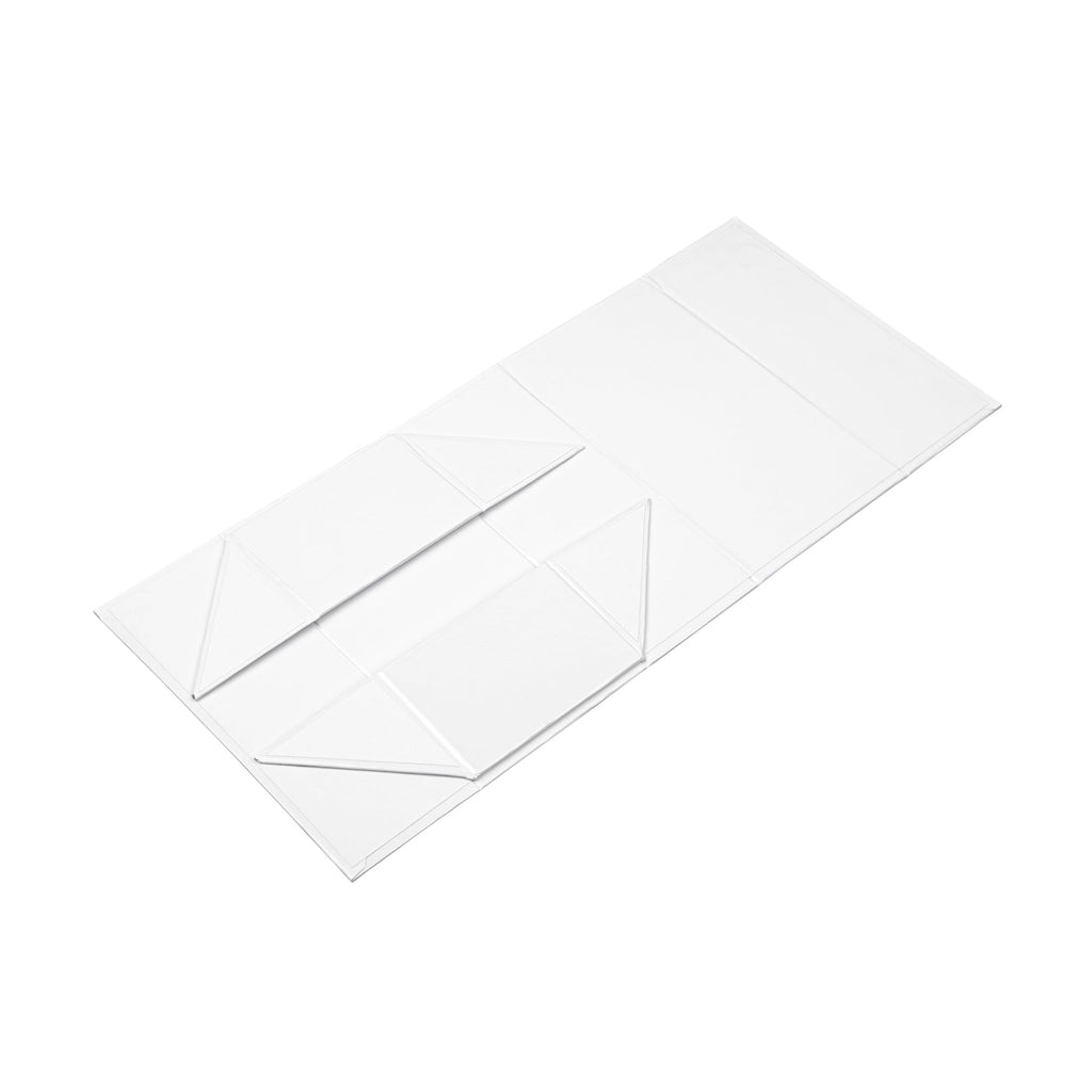 Cater Tek Rectangle White Paper Small Tic Tac Box - Magnetic - 7" x 4" x 2 3/4" - 10 count box