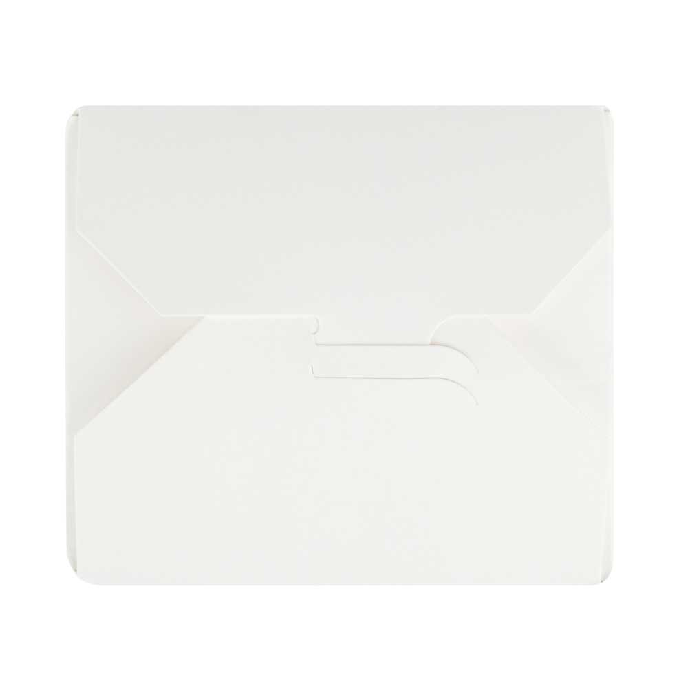 Bio Tek 32 oz Round White Paper Noodle Take Out Container - 4" x 3 1/2" x 4 1/2" - 200 count box