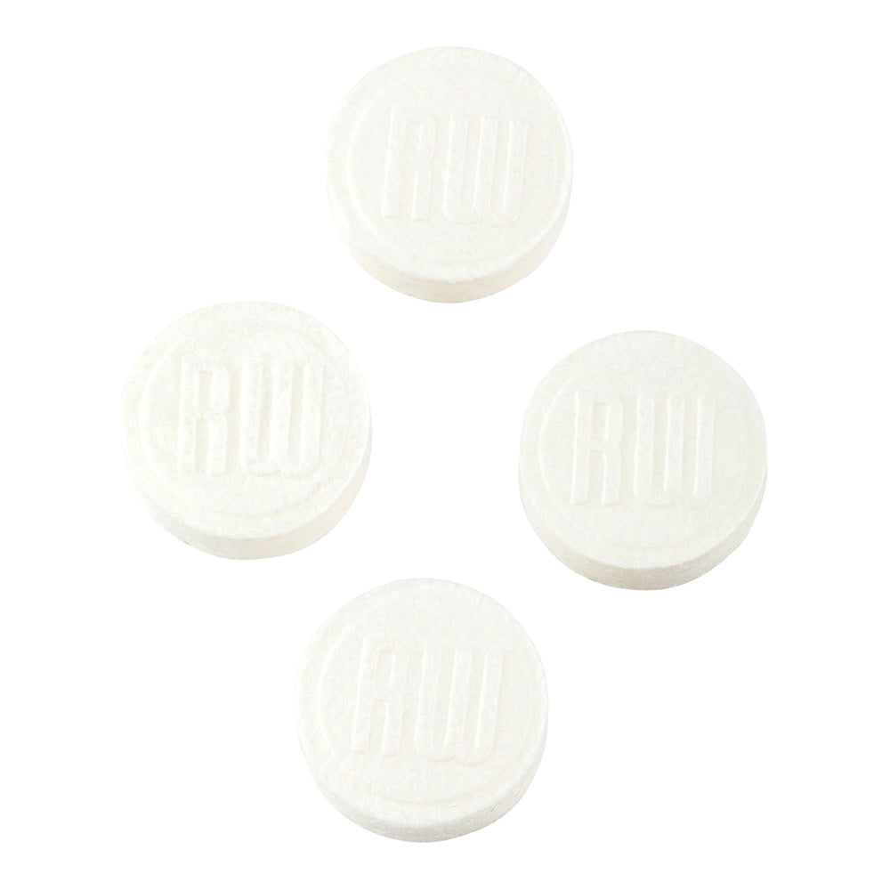 Luxenap White Viscose Tablet Towel - Just Add Water - 9 1/2" x 8 3/4" - 500 count box