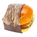 Gastronomia Kraft Paper Burger Wrap and Fry Basket Liner - Juicy and Hot, Greaseproof - 12" x 12" - 500 count box