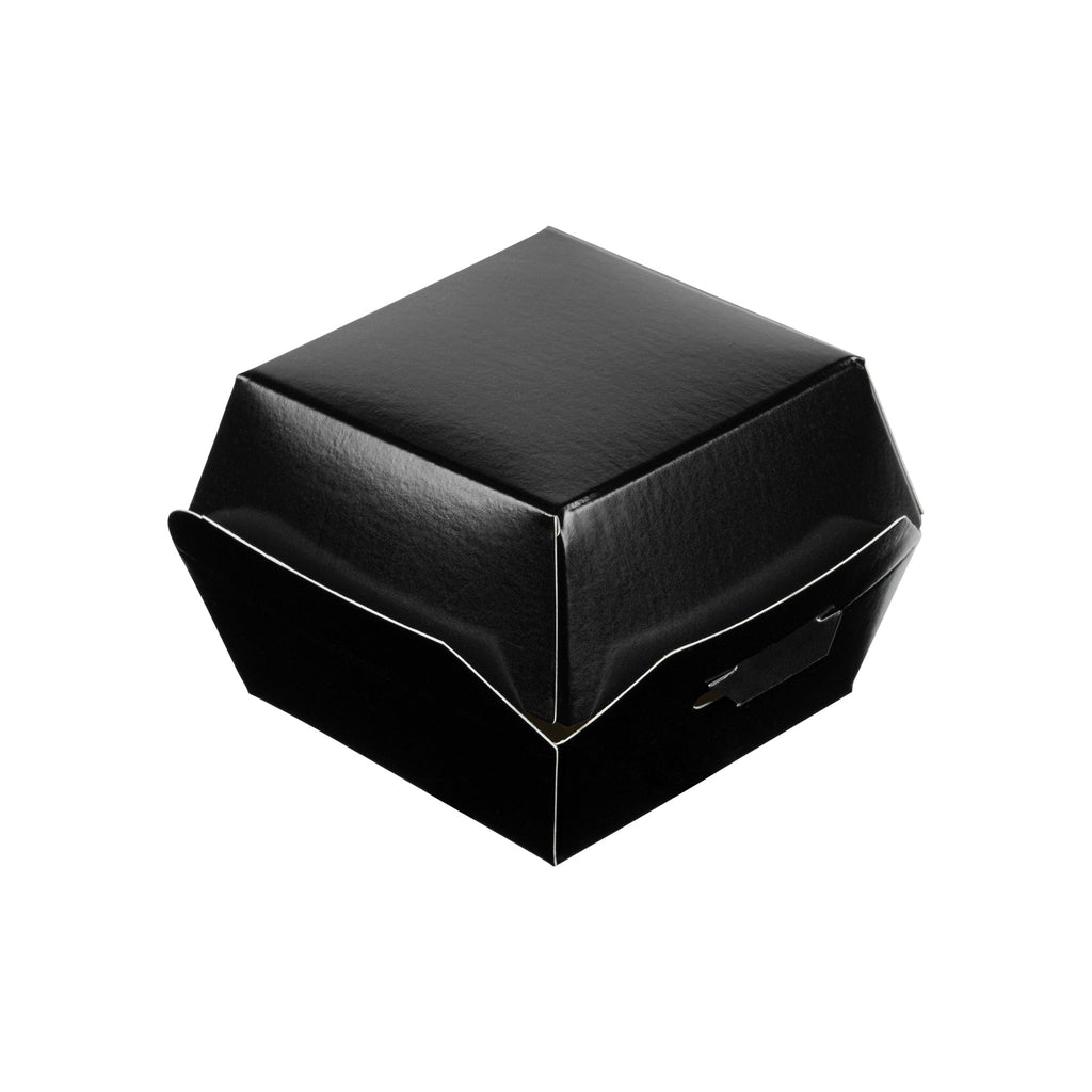 Bio Tek Black Paper Slider Box - 2 1/2" x 2 1/2" x 2" - 100 count box