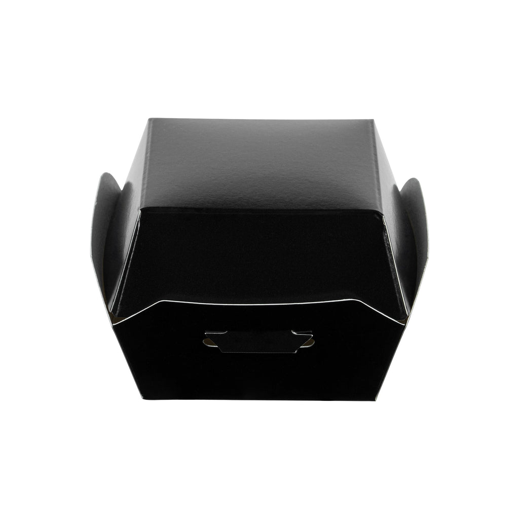 Bio Tek Black Paper Slider Box - 2 1/2" x 2 1/2" x 2" - 100 count box
