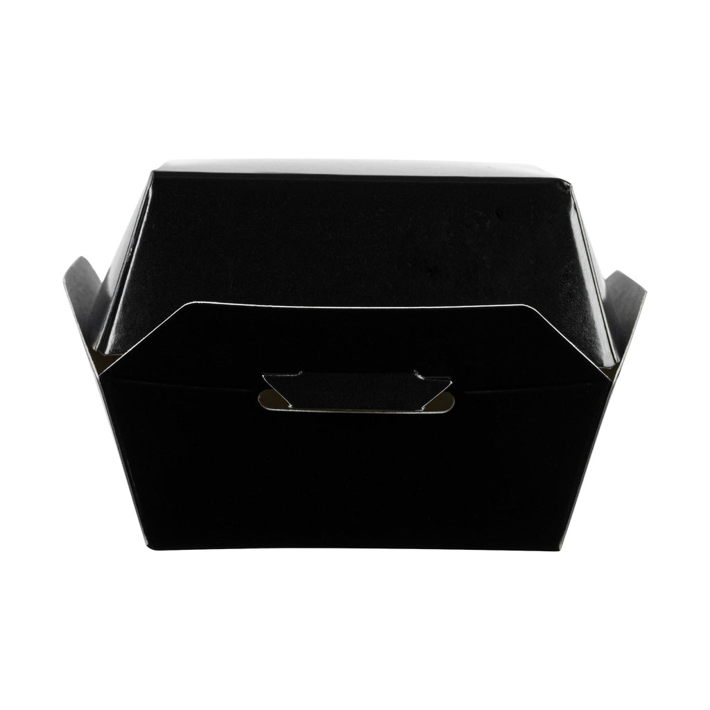 Bio Tek Black Paper Slider Box - 2 1/2" x 2 1/2" x 2" - 100 count box