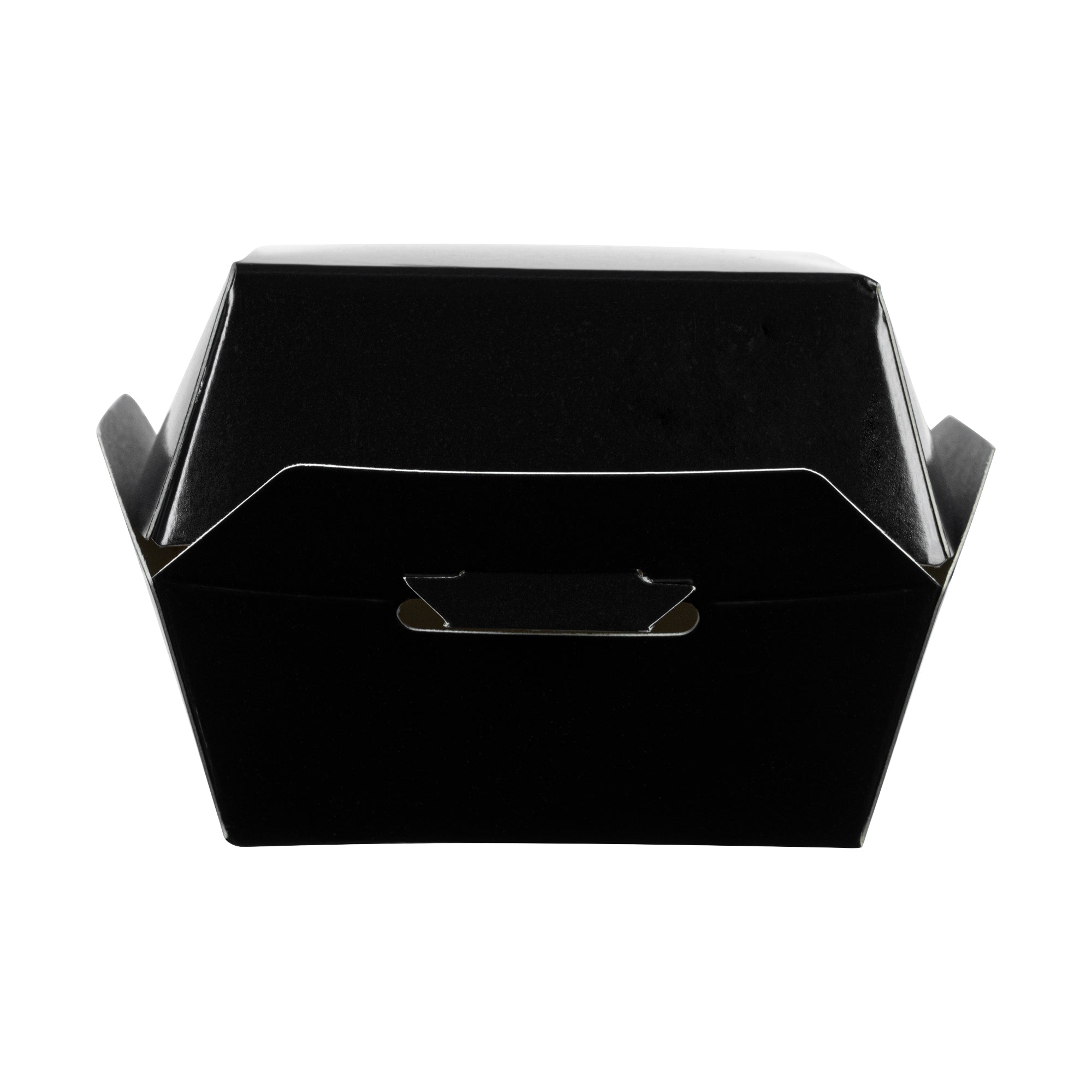 Bio Tek Black Paper Slider Box - 2 1/2" x 2 1/2" x 2" - 100 count box