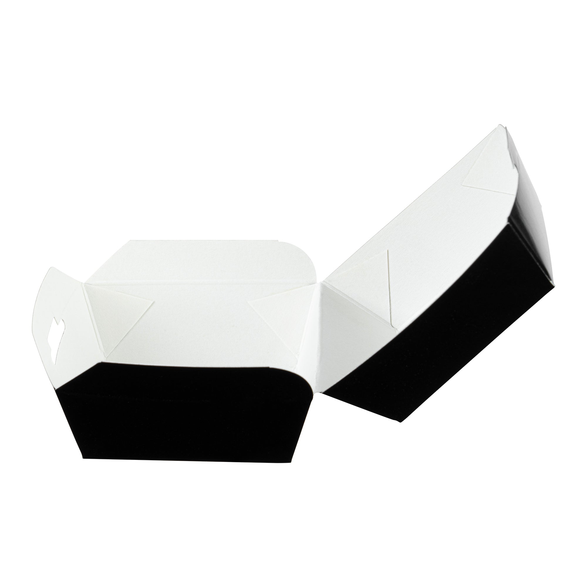 Bio Tek Black Paper Slider Box - 2 1/2" x 2 1/2" x 2" - 100 count box