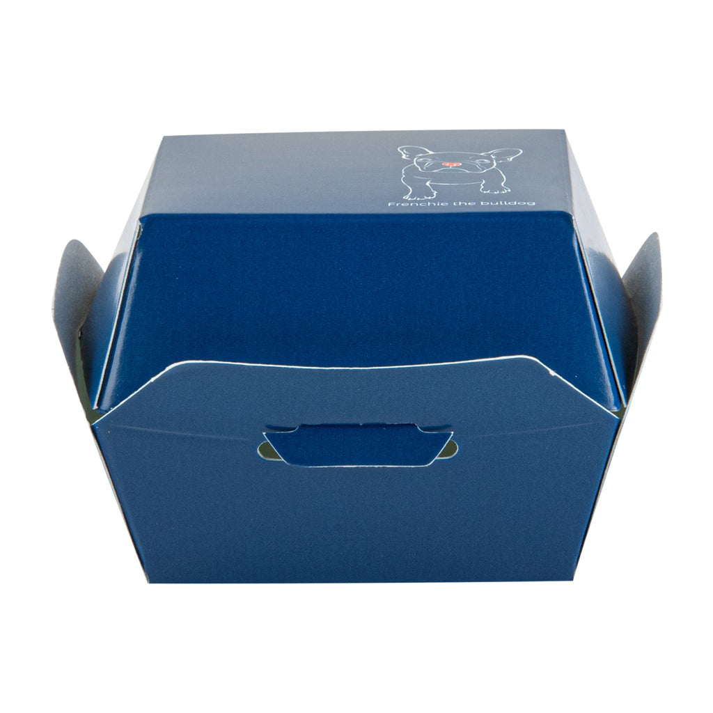 Bio Tek Frenchie Paper Slider Box - 2 1/2" x 2 1/2" x 2" - 100 count box