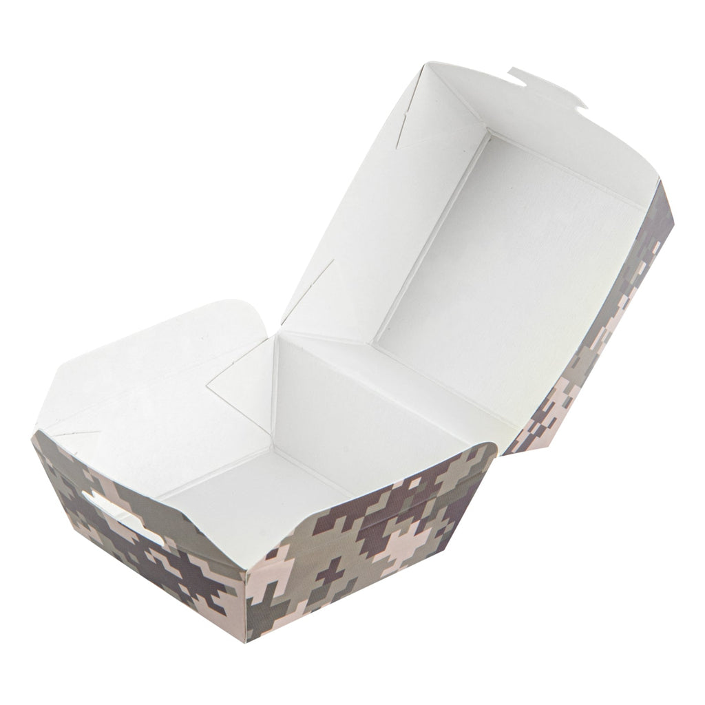 Bio Tek Camouflage Paper Slider Box - 2 1/2" x 2 1/2" x 2" - 100 count box