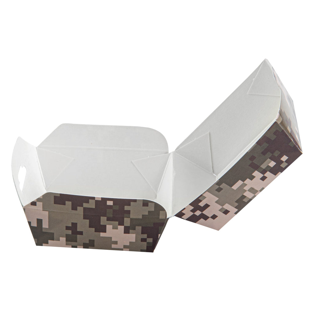 Bio Tek Camouflage Paper Slider Box - 2 1/2" x 2 1/2" x 2" - 100 count box