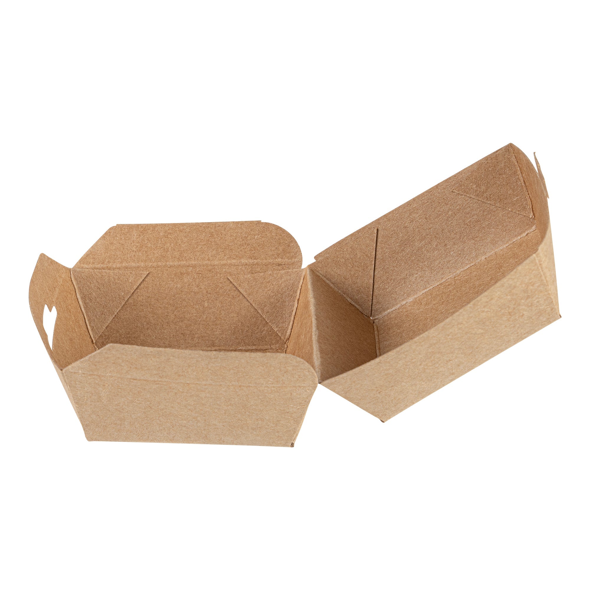 Bio Tek Kraft Paper Slider Box - 2 1/2" x 2 1/2" x 2" - 100 count box